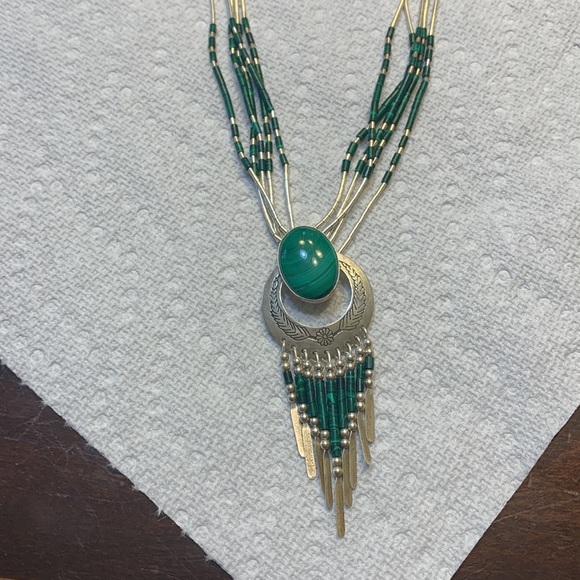 STC liquid silver southwest necklace - Picture 2 of 7